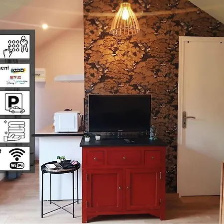 Apartment Japan House : En Bois Zen - Wifi - Parking Gratuit Angouleme